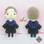 E-book ส่งทาง e-mail แพทเทิร์นตุ๊กตาถักชุดรับปริญญาจิ๋ว