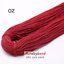 เชือกร่ม ขนาด 3 มิล รหัสสี 02 Wine red
