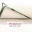 ปากกระเป๋าปิกแป๊ก สีเงิน ขนาด 7.5 นิ้ว (4x7.5")