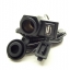 เบ้าชาร์จไฟกันน้ำ แบบที่จุดบุหรี่ 12V + USB 5V มีประกับยึด
