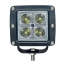 สปอตไลท์ LED สี่เหลี่ยม 4x3W 12w โคมหล่อ 12V 24V
