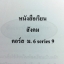หนังสือกวดวิชาอ.ปิง สังคม คอร์ส ม.6 series 9